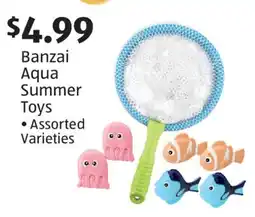 Aldi Banzai Aqua Summer Toys offer
