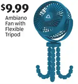 Aldi Ambiano Fan with Flexible Tripod offer