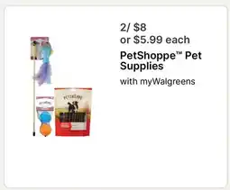Walgreens PetShoppe Pet Supplies offer
