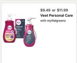 Walgreens Veet Personal Care offer