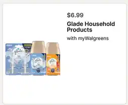 Walgreens Glade Household Products offer