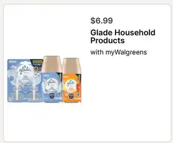 Walgreens Glade Household Products offer