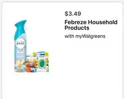 Walgreens Febreze Household Products offer
