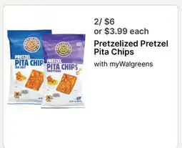Walgreens Pretzelized Pretzel Pita Chips offer