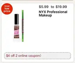 Walgreens NYX Professional Makeup offer