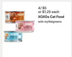 Walgreens XOXOs Cat Food offer