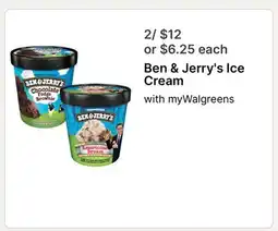 Walgreens Ben & Jerry's Ice Cream offer