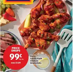 Aldi Fresh Family Pack Chicken Drumsticks offer