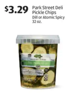 Aldi Park Street Deli Pickle Chips offer