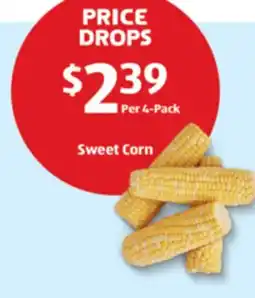Aldi Sweet Corn offer