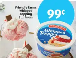 Aldi Friendly Farms Whipped Topping offer