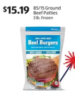Aldi 85/15 Ground Beef Patties offer
