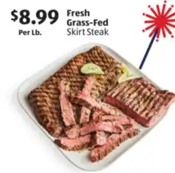 Aldi Fresh Grass-Fed Skirt Steak offer