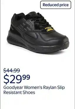 Walmart Goodyear Women's Raylan Slip Resistant Shoes offer