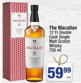 Super King Markets The Macallan 12 Yr Double Cask Single Malt Scotch Whisky offer