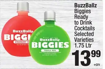 Super King Markets BuzzBallz Biggies Ready to Drink Cocktails offer