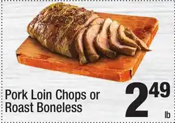 Super King Markets Pork Loin Chops or Roast Boneless offer