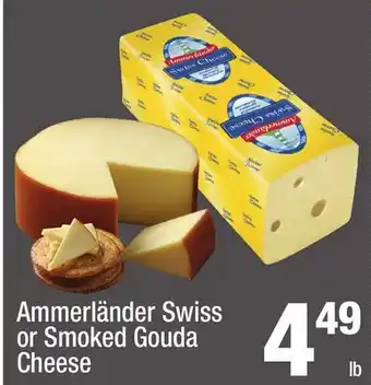 Super King Markets Ammerländer Swiss or Smoked Gouda Cheese offer