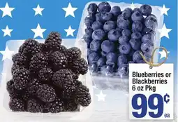 Super King Markets Blueberries or Blackberries offer