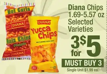 Super King Markets Diana Chips offer