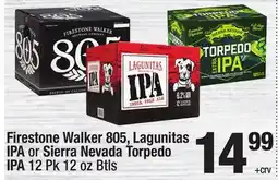 Super King Markets Firestone Walker 805, Lagunitas IPA or Sierra Nevada Torpedo IPA offer