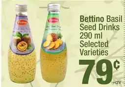 Super King Markets Bettino Basil Seed Drinks offer
