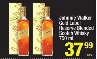 Super King Markets Johnnie Walker Gold Label Reserve Blended Scotch Whisky offer