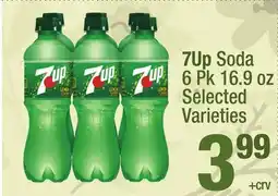 Super King Markets 7Up Soda offer