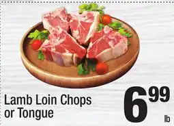 Super King Markets Lamb Loin Chops or Tongue offer