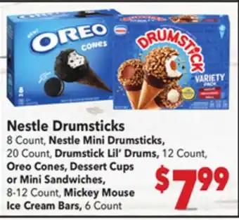 Vallarta Supermarkets Nestle Drumsticks offer