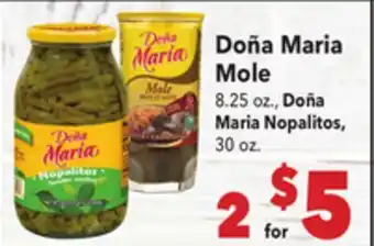 Vallarta Supermarkets Doña Maria Mole offer
