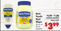 Vallarta Supermarkets Best Foods Real Mayo offer