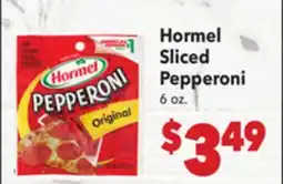 Vallarta Supermarkets Hormel Sliced Pepperoni offer