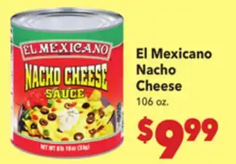 Vallarta Supermarkets El Mexicano Nacho Cheese offer