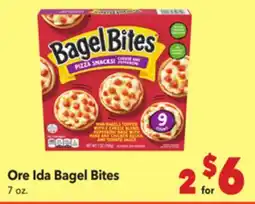 Vallarta Supermarkets Ore Ida Bagel Bites offer
