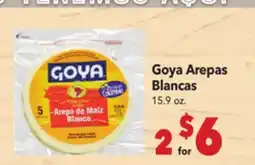 Vallarta Supermarkets Goya Arepas Blancas offer