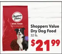 Vallarta Supermarkets Shoppers Value Dry Dog Food offer