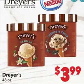 Vallarta Supermarkets Dreyer's offer