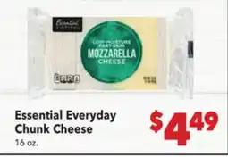 Vallarta Supermarkets Essential Everyday Chunk Cheese offer