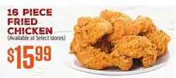 Vallarta Supermarkets 16 PIECE FRIED CHICKEN offer