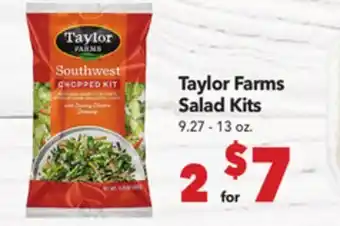 Vallarta Supermarkets Taylor Farms Salad Kits offer