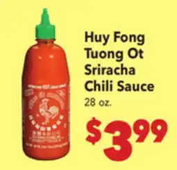 Vallarta Supermarkets Huy Fong Tuong Ot Sriracha Chili Sauce offer