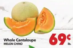 Vallarta Supermarkets Whole Cantaloupe /MELON CHINO offer
