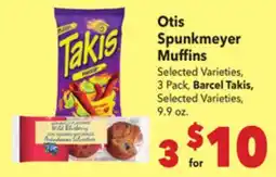 Vallarta Supermarkets Otis Spunkmeyer Muffins offer