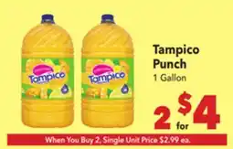 Vallarta Supermarkets Tampico Punch offer
