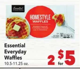 Vallarta Supermarkets Essential Everyday Waffles offer