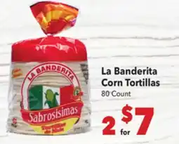 Vallarta Supermarkets La Banderita Corn Tortillas offer