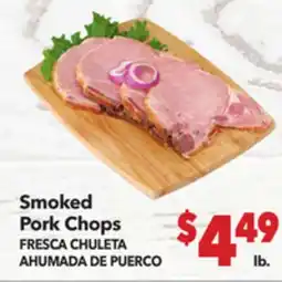 Vallarta Supermarkets Smoked Pork Chops offer