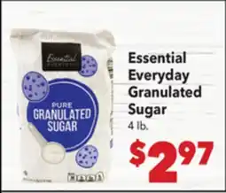 Vallarta Supermarkets Essential Everyday Granulated Sugar offer