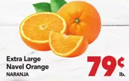 Vallarta Supermarkets Extra Large Navel Orange/NARANJA offer